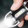 LED Keychain Flashlight with Multiple Modes and External Charging Capability