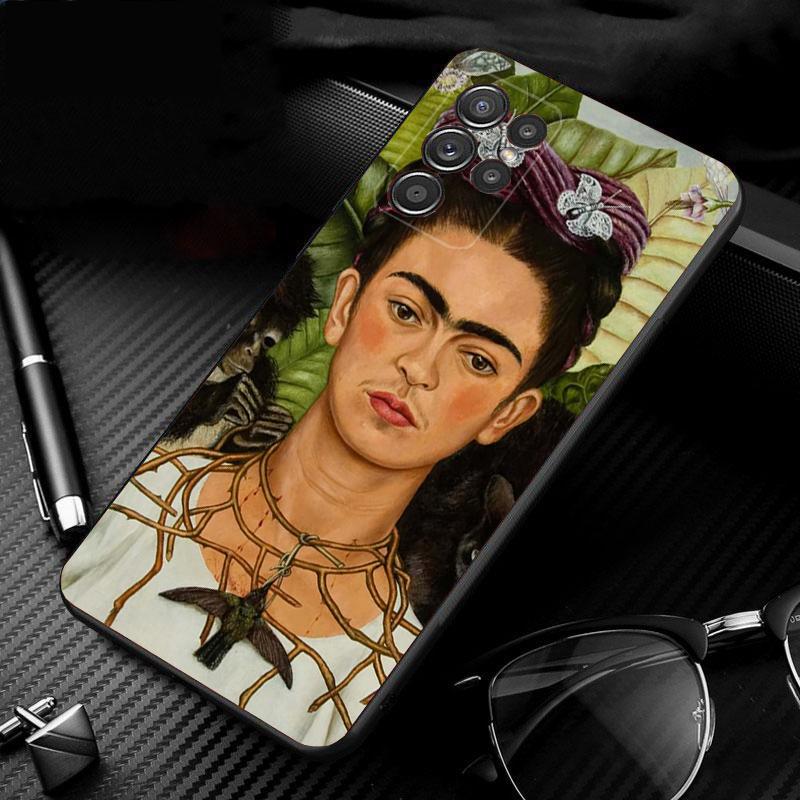 Frida-Kahlo phone case For Samsung S25 S24 S23 S22 S21 Ultra S24 S23 S22 S21 S25 Plus S24 S25 FE