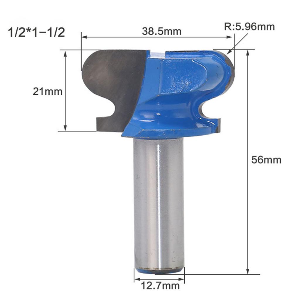 Professional Woodworking Grooving Cutter with Shank Finger Pull Drawer Pull Stool Molding Router Bit for Precise Cuts