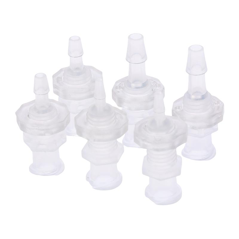 2Pcs Luer Lock Adapter Pp Plastic Air Valve Pipe Subpackaging Instrument Connect