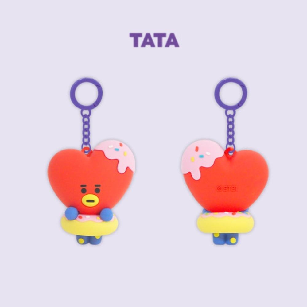BT21 STREET FOOD FIGURE KEYRING_TATA ,Official, Original, Authentic, KPOP