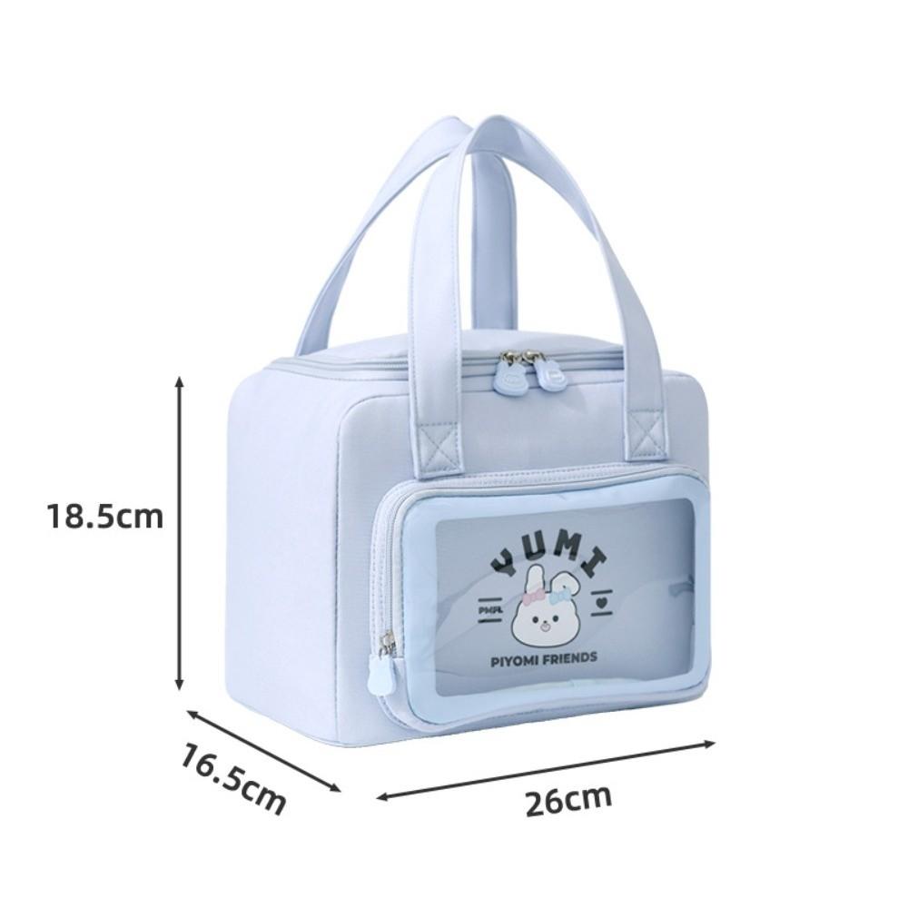 

Reusable Students Lunch Bag Insulated Leakproof Insulated Lunch Box Large Capacity Portable Cooler Lunch Bag School Work Picnic