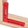 2Pcs Aluminium Alloy 90 Degree Positioning Squares Right Angle Clamps Woodworking Carpenter Tool Corner Clamping Square