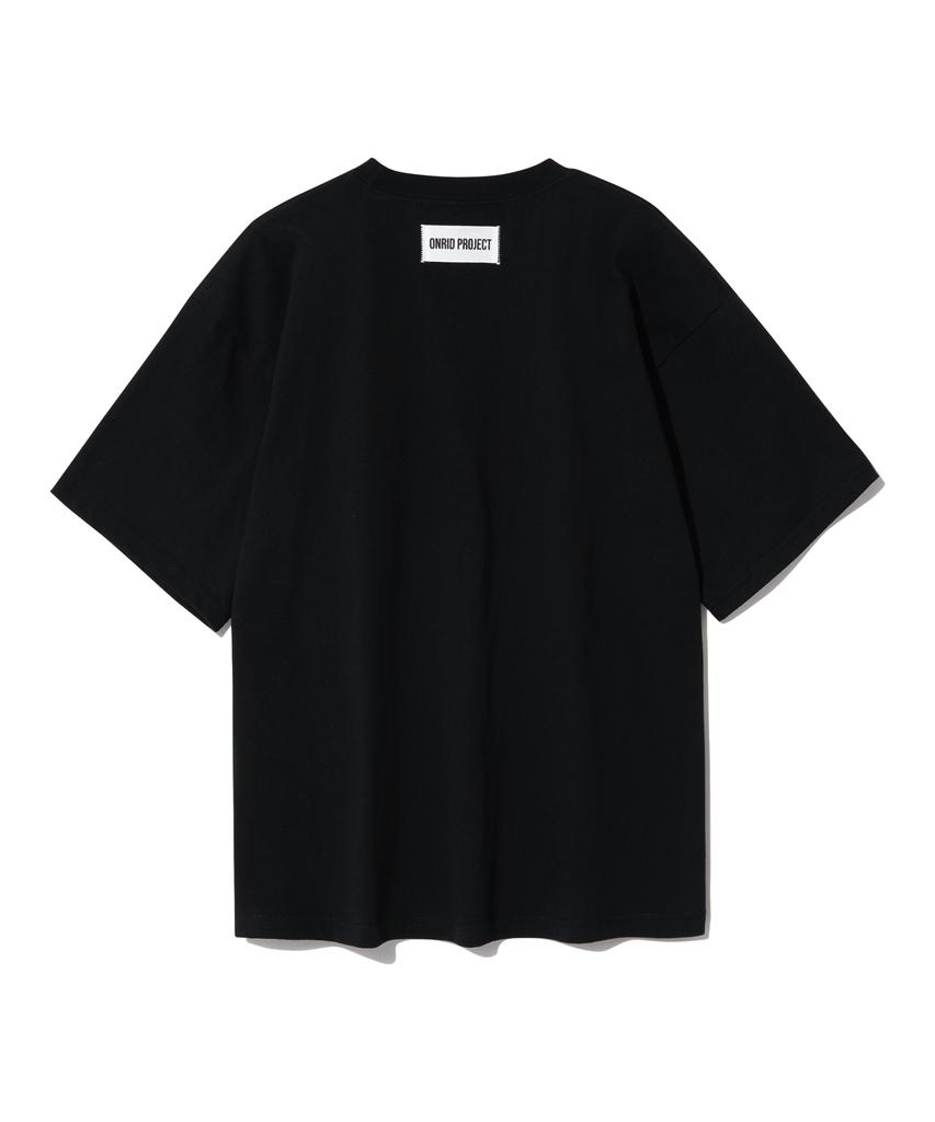 ONRIDPROJECT Men'S Logo Label T-Shirt - Black