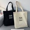 Portable Mommy Handbag Casual Cloth Shoulder Bag Simple Canvas Tote Bag  Travel