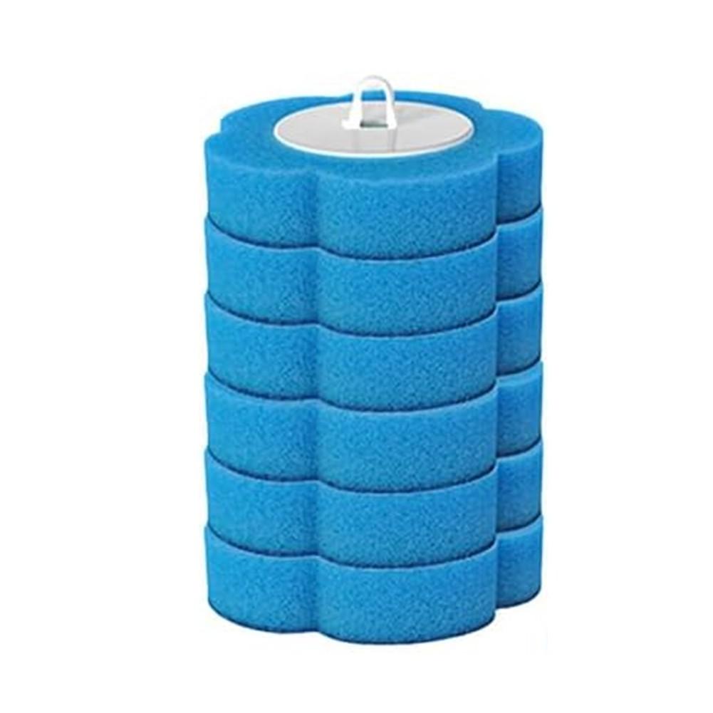 Disposable Toilet Brush Head, 6/12/24PCS Disposable Replacement Brush Head Set