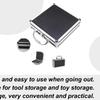 Aluminum Alloy Portable Tool Box Storage Manager Household Durable Storage Box With Sponge Inner Tools Organize and Protect