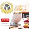 6 stk W10112253 Mikser Snekkedrev Reservedel Eksakt passform for Kitchenaid-miksere Whirlpool & for Kitchenaid-miksere