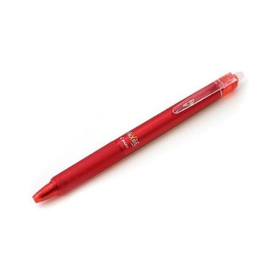 [Набор из 10 шт.] Шариковая ручка Pilot Disappearing  Frixion Ball Knock 05  Красная LFBK-23EF-R