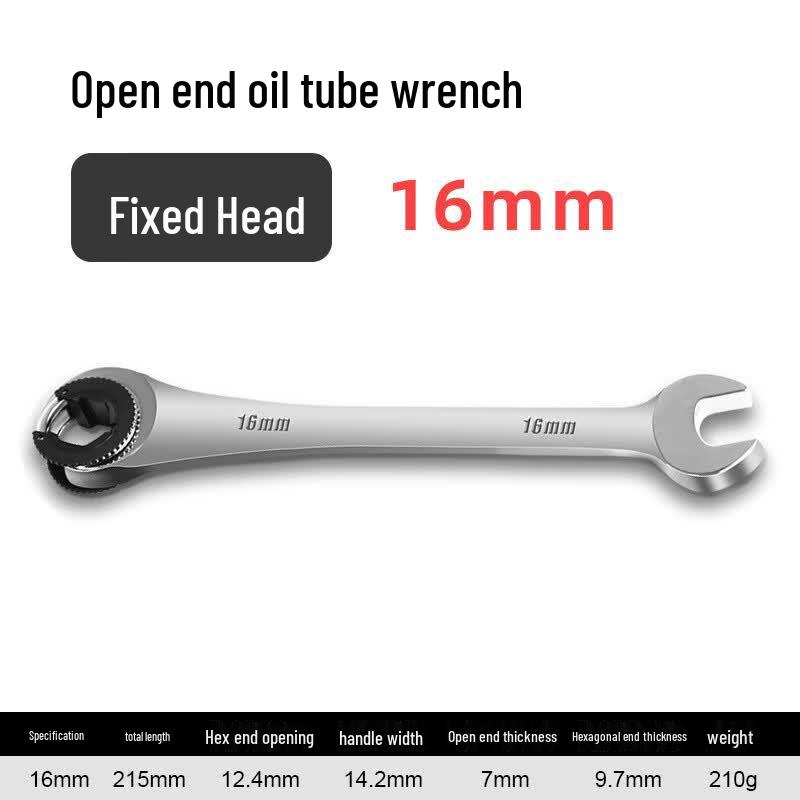 SongGe 16mm Double Open-End Ratchet Wrench
