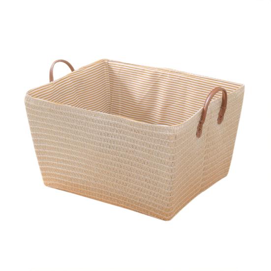 Корзина для хранения Влагостойкая Складная корзина для хранения с двойными ручками Высокая грузоподъемность Контейнер для хранения 1660₽