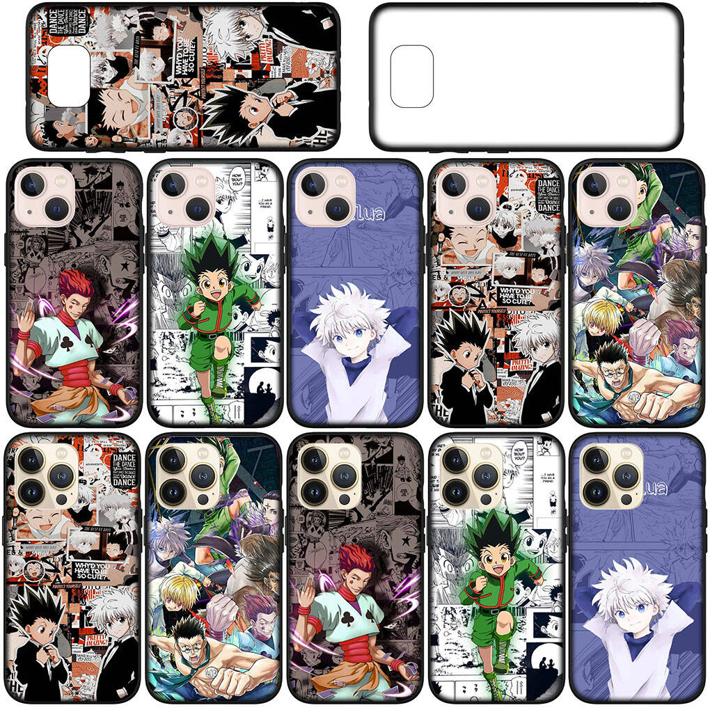 for Samsung Galaxy S25 S24 S23 iPhone 17 16 15 Xiaomi Redmi Note 14 13 12 11 Plus Pro Max XR Case Killua Gon Freecss Hunter X Hunter OPPO Huawei Cover
