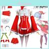 Rezero Rem Ram Vestido de Cosplay de Natal Fantasia Alta Qualidade Roupa de Papai Noel Neve