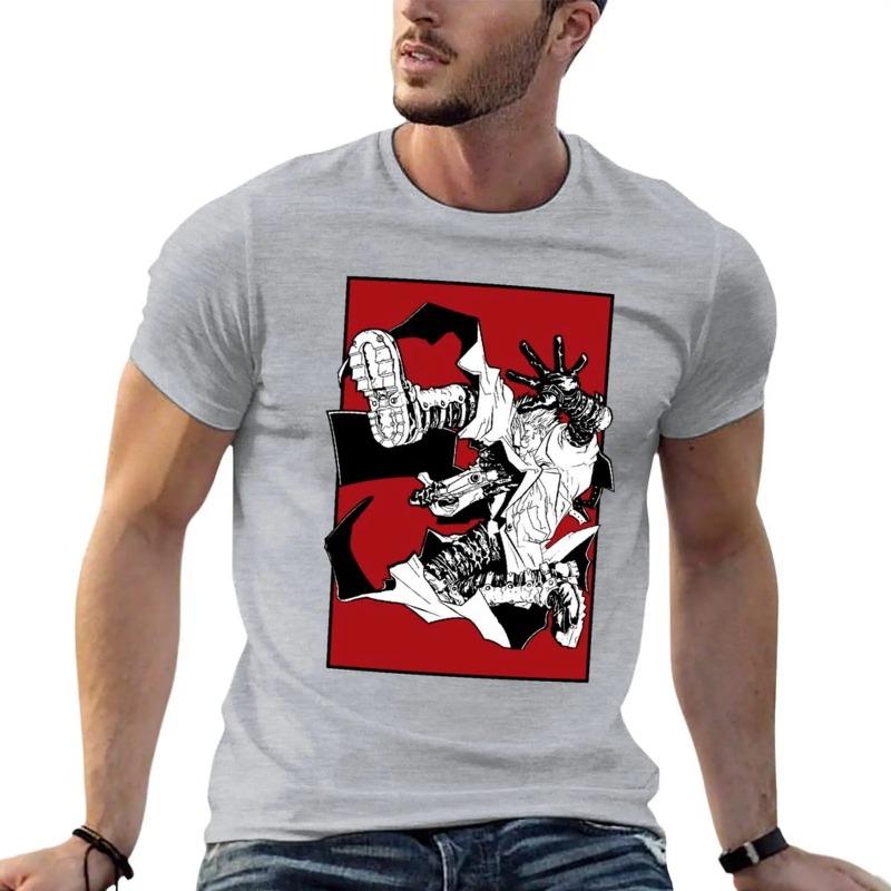 Trigun Vash T-Shirt für einen Jungen Niedliche Oberteile Übergrößen Oberteile Sweatshirts Herrenhemd