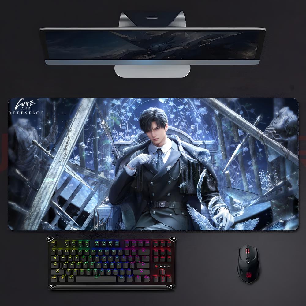 Gamecharacter Charming Love And Deepspace Rafayel Mouse Pad Mousepad Large Gaming Lockedge Thickened Pc Table Desk Mat