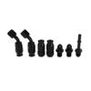 6AN 3 8in Fuel Line Fitting Kit Flexible PTFE Nylon Oil Gas Fitting Hose Fit For LS Swap EFI System