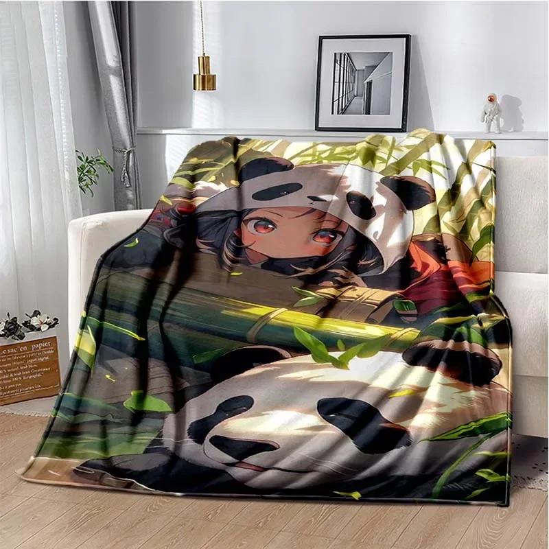 Spy x family Cartoon anime Kawai Throws Blanket Kid Super Home Soft Flannel Blanket for Travel Bedding Blanket for Birthday Gift
