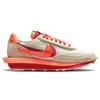 Nike Sacai X Clot X LDWaffle Net Orange Blaze Unisex Sneakers Deep-Red Green-Bean DH1347-100