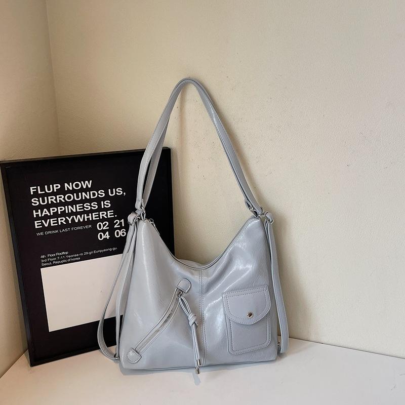 Large Capacity Bag Women's Popular Shoulder Bag Summer New Simple Messenger Bag Fashion Trend Backpack Bag