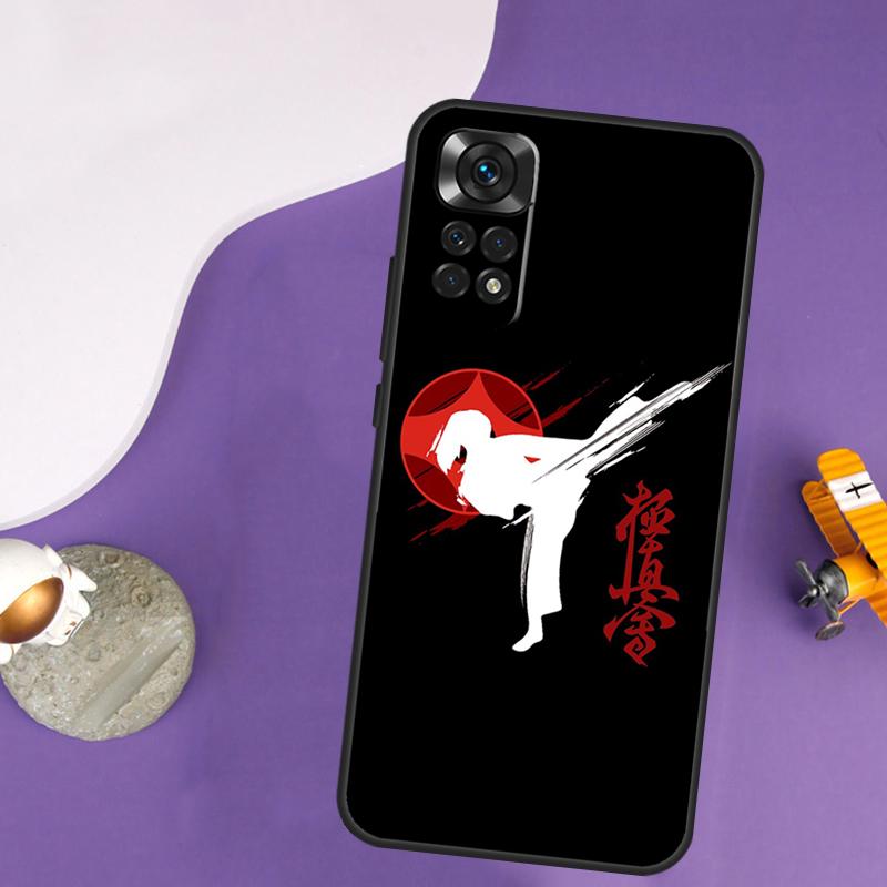 Oyama Kyokushin Karate Hülle Für Xiaomi Redmi Note 13 Pro 14 12 9 10 11 Pro 10S 11S 12S Redmi 14C 13C 10C 12C Abdeckung