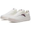 Anta Slip Resistant Abrasion Resistant Low top Casual Shoes Men's White Red Sneakers 912428010-1