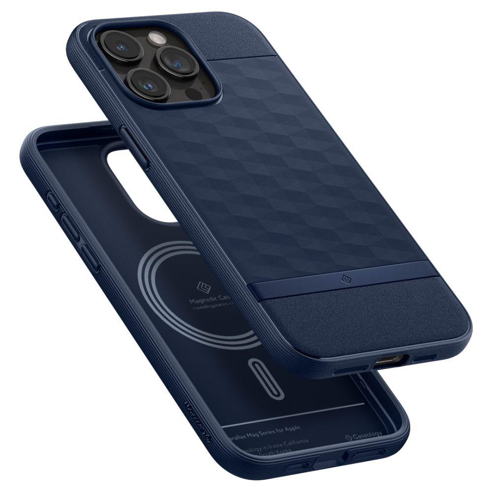Caseology Parallax Mag Magsafe Iphone 15 Pro Max Midnight Blue