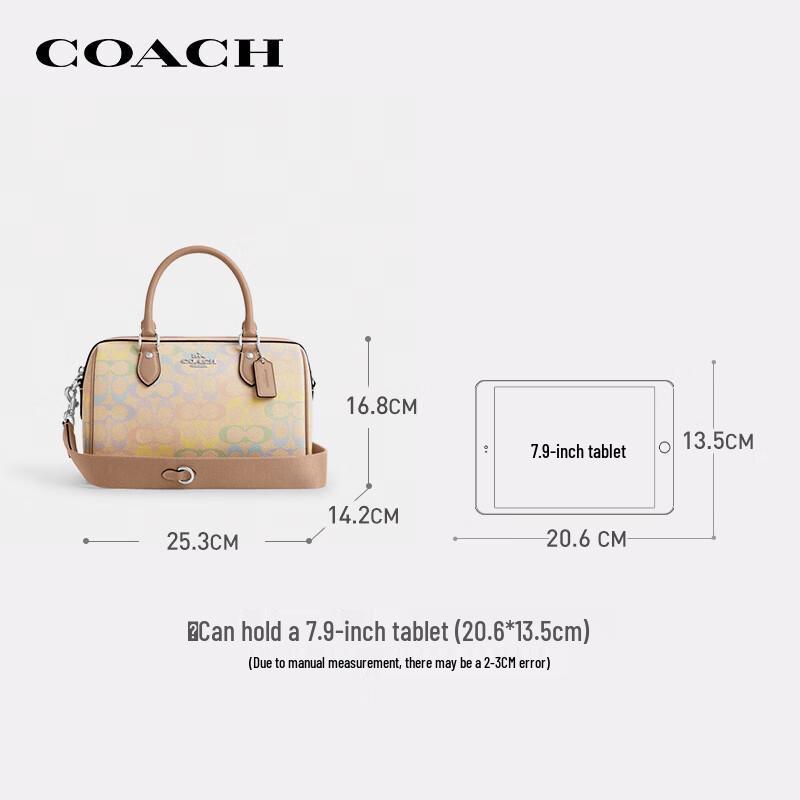 COACH Rowan Women's Small Boston Shoulder Bag