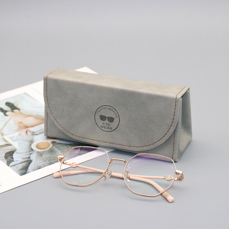 Retro Leather Unisex Sunglasses Case - Portable, Pressure-Resistant, and Fashionable Storage Solution