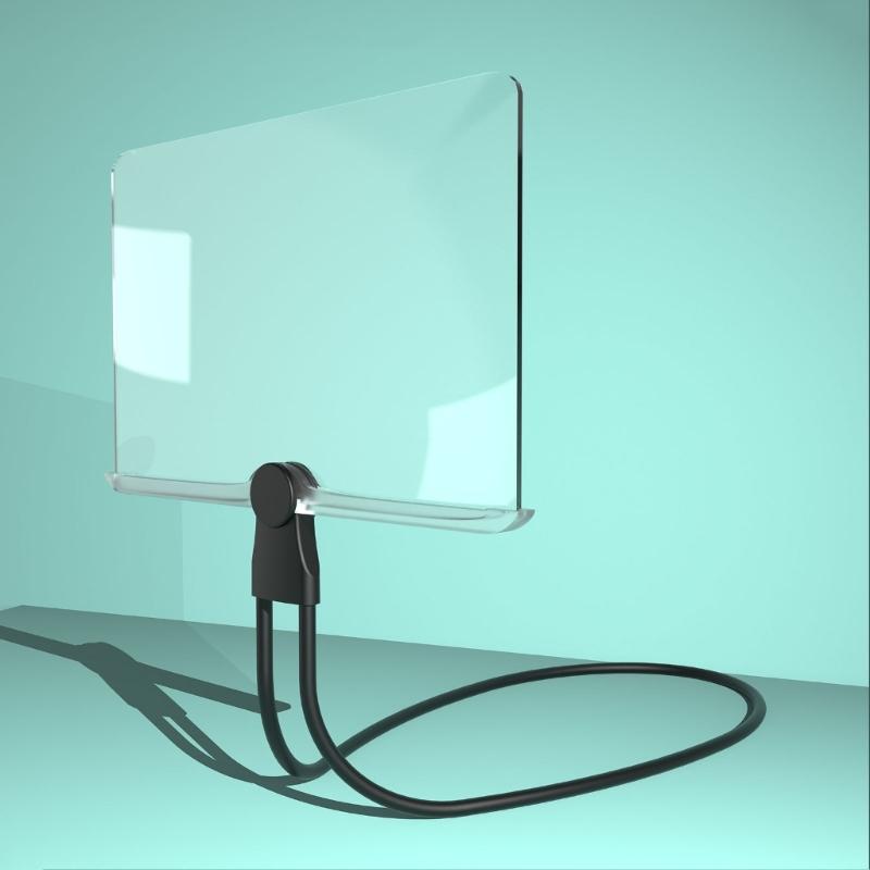 Loupe à lentille grossissante 1,8X pour personnes âgées, loupe à col de cygne flexible pour la lecture