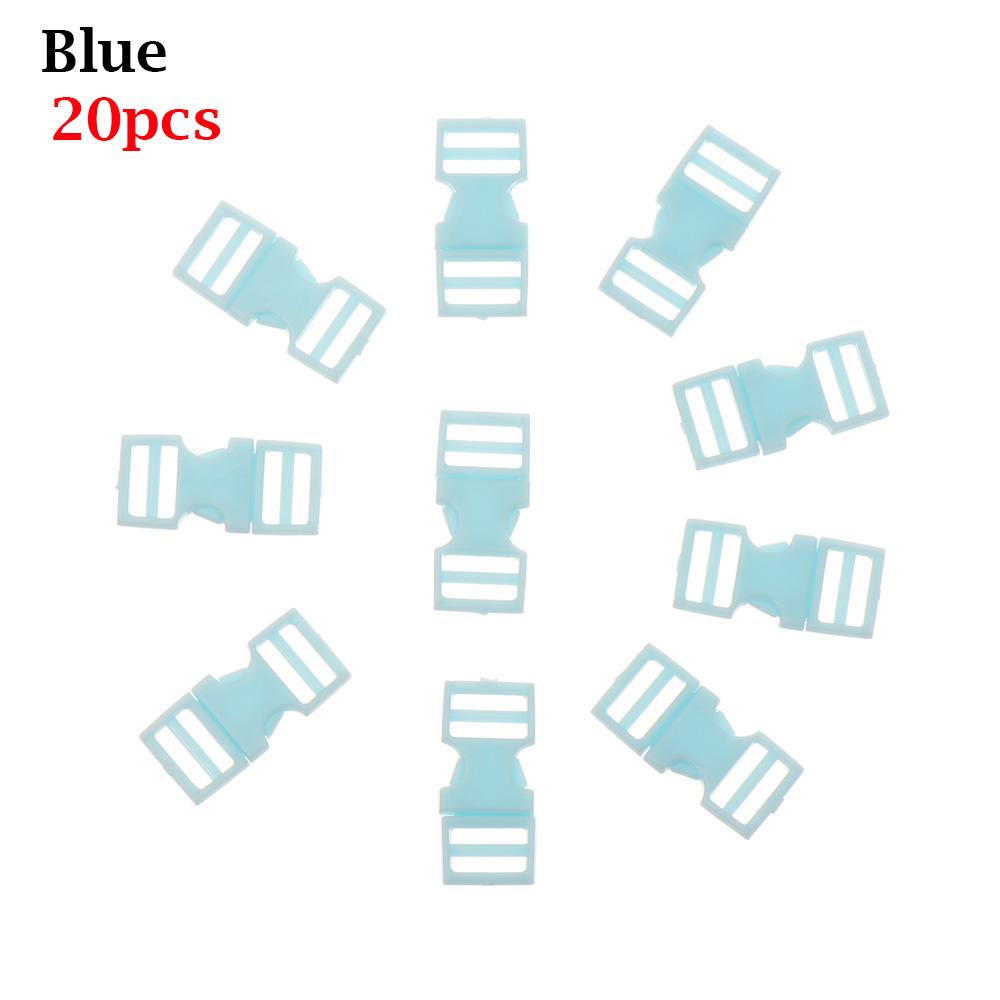 10/20pcs 6mm Plastic Mini Buckle DIY Doll Bags Buckle Handmade Backpack Button Bracelet Dog Collar Strap Buckle Webbing Supplies