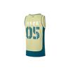 Li Ning Badfive Series Loose Basketball Vest Men Tops Glazed-Green AAYQ367-1