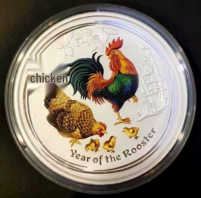 

Памятная медаль «Год Тигра» 2022 года (Австралия) - Зодиакальная монета-поделка