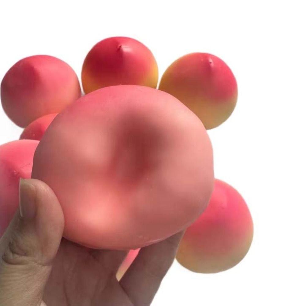 Sensory Fidget Squishy Peach Self-Made Blocks Filled Squishy Crunchy Squishy Children Gifts