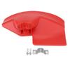 Red Trimmer Protective Cover Plastic Blade Guard Durable Lawn Mower Guard