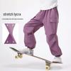 Xiaoyinman Girls' 7A Anti-Bacterial Summer Jogger Pants