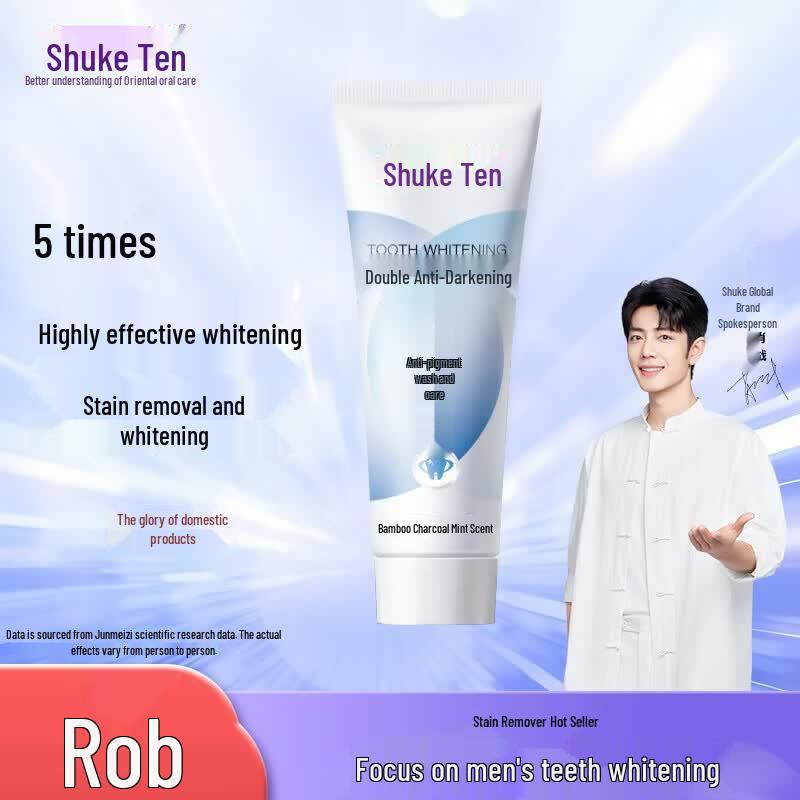 Shuke+ Dual-Action Whitening Toothpaste