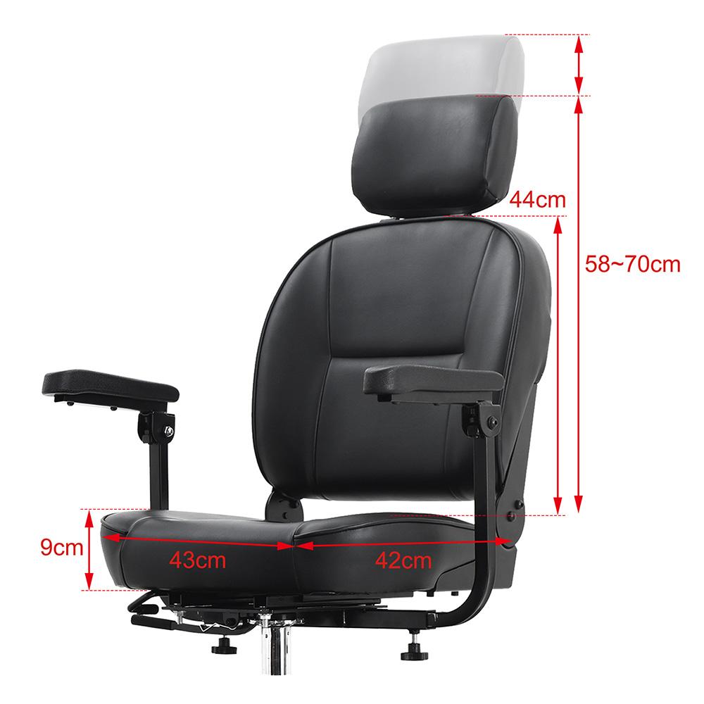 Electric Wheelchair Sweetrich Foldable Mobility Scooter For Seniors Top Speed 6Km/h 360°Rotatable Seat 20AH Suitable For The Elderly/Disabled