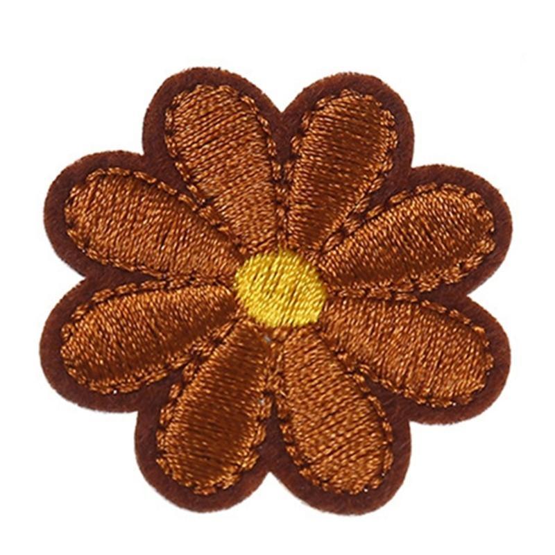 Embroidered Flower Applique Sew on Repair Patches Applique for Clothing Jackets