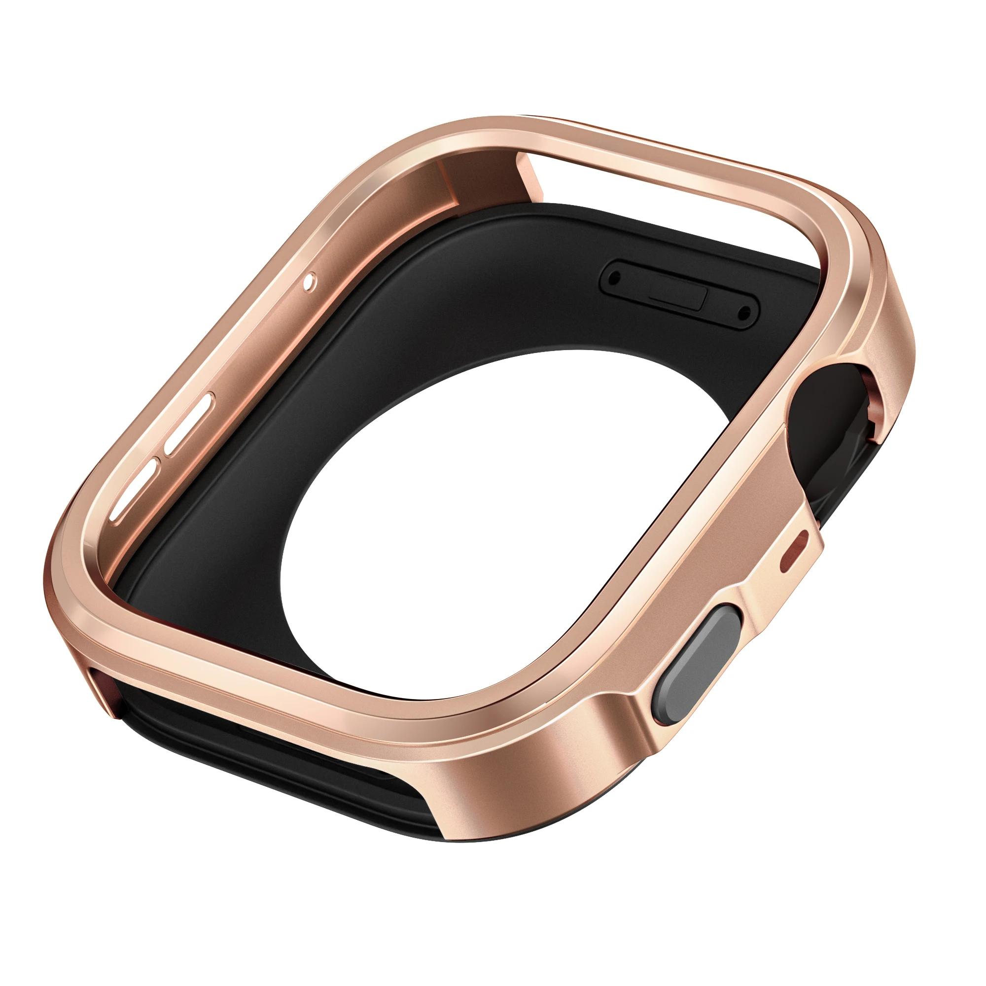 

Прочные металлические чехлы для Huawei Watch Fit 4 Pro Полый корпус Аксессуары Бампер Чехол Совместимый с Huawei Fit 4 Pro For Huawei Fit 4 Pro розового золота