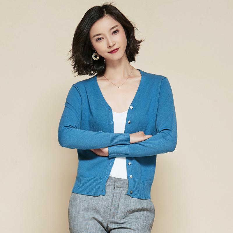 Women's Autumn Winter Tops Blouse Knit Knitwear Coat Sweater Cardigan For Women Streetwear Korean Clothes