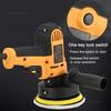 220V 700W Electric Car Polisher Machine with Adjustable Speed Portable Handle Auto Polishing Waxing Sanding Buffing