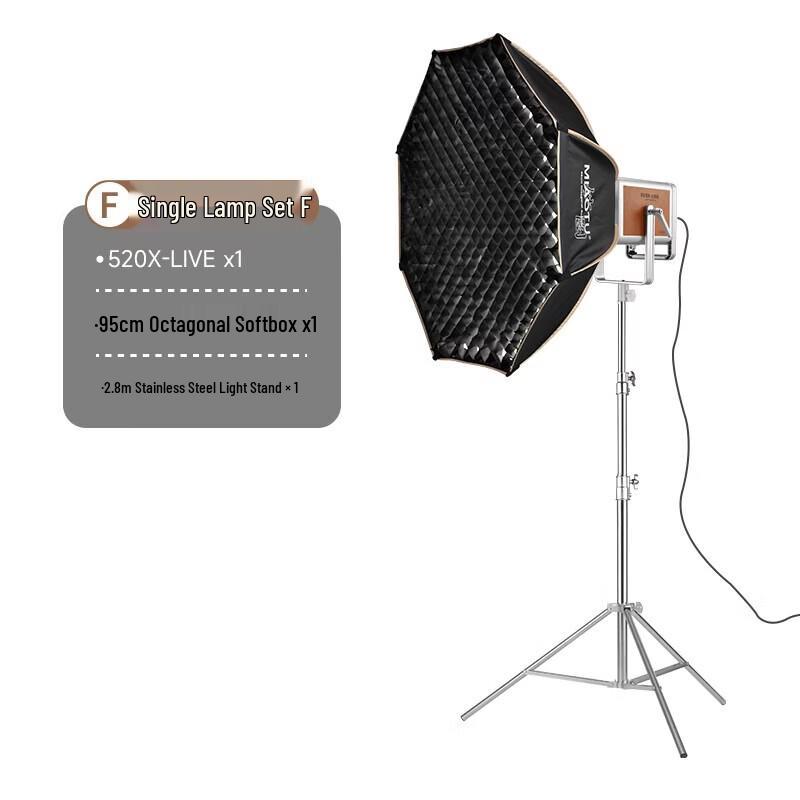 Miaotu 500W Bi-color LED Retro Soft Light