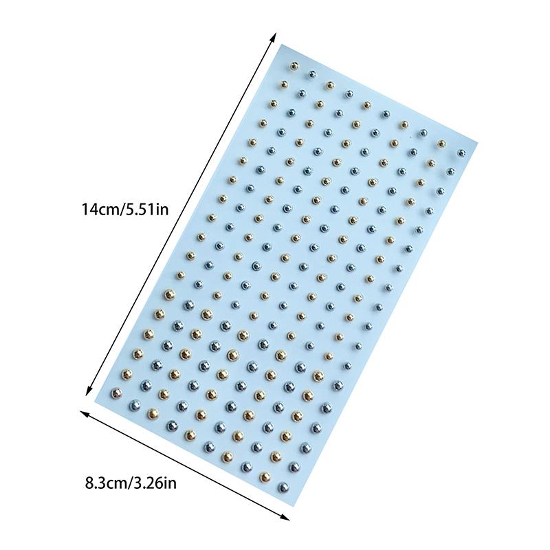 165/180Pcs Fake Nose Studs Crystal Rhinestones Stick On Body Gems No Piercing Decor For Face Lip DIY Festival Accessories