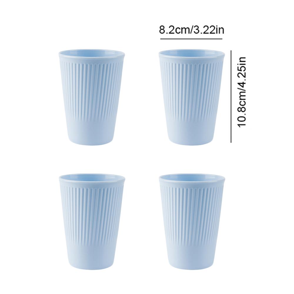 4/16Pcs Wheat Straw Tableware Set Eco Friendly Unbreakable Dinnerware Kitchen Cutlery Kids Dishes Eating Cutlery Camping