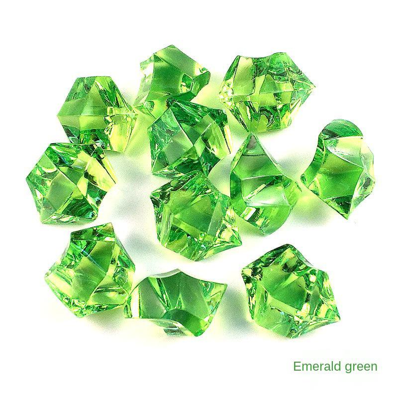 

Акриловые имитации кубиков льда: Цветные хрустальные камни для DIY чехлов для телефонов и ювелирных аксессуаров 6*9mm