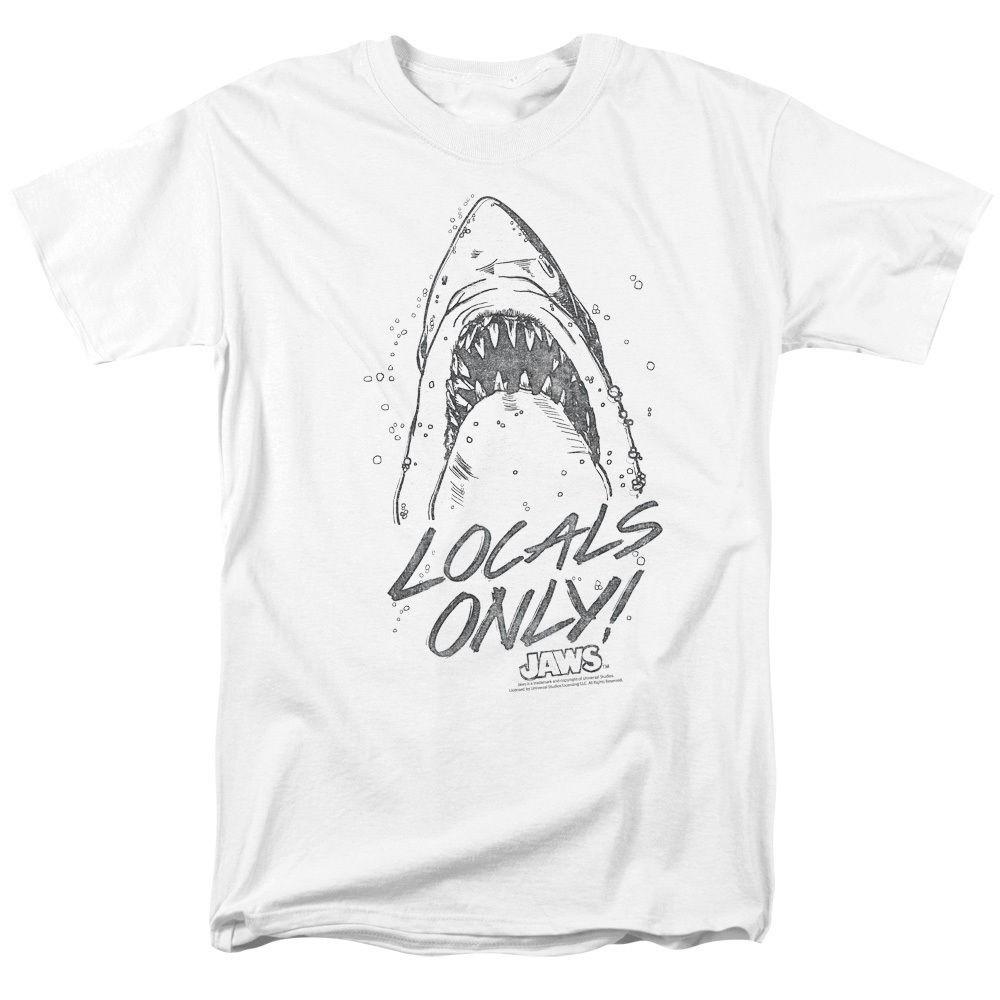 

Jaws Locals Only T-Shirt Sizes S-4XL NEW S