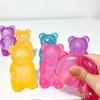 Balle Anti-Stress Maltose Petit Ours - Jouet Anti-Stress Déclenché par la Musique avec Rebond Lent pour la Relaxation Thérapeutique