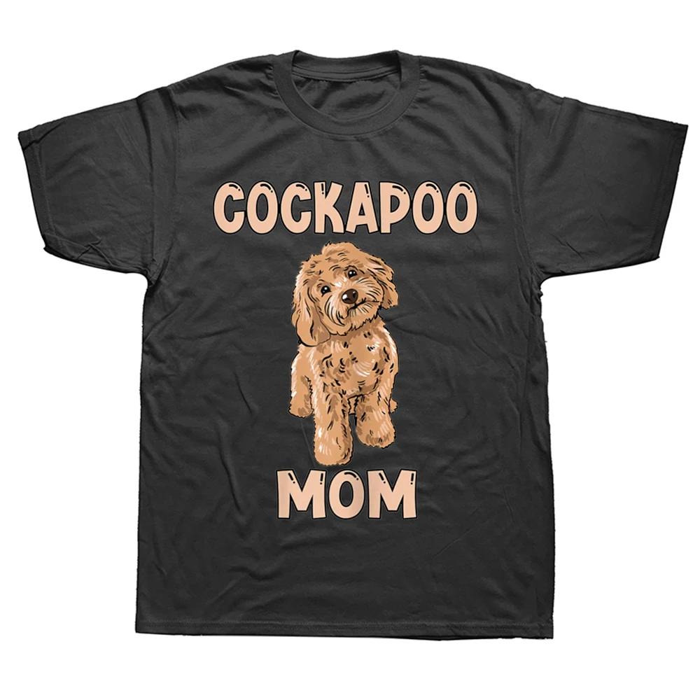 Süßer Cockapoo Hundemama Besitzer Liebe T-Shirts Grafik Streetwear Kurzarm Geburtstagsgeschenke Sommer Stil T-Shirt Herrenbekleidung
