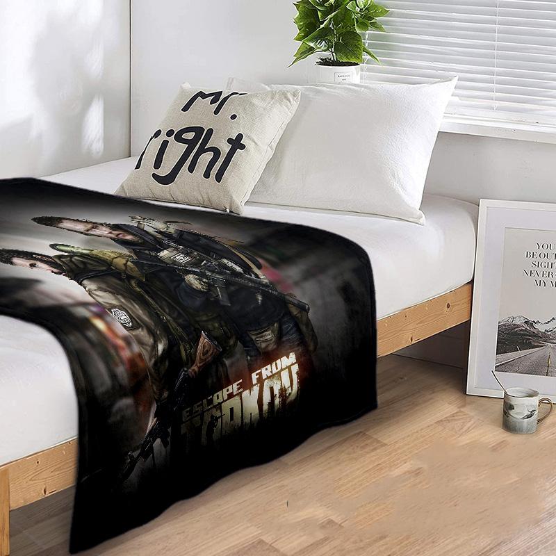 Escape Tarkov Tactical Gear Perfect All Seasons Soft Comfortable Blanket Suitable Sofa Office Nap Travel Birthday Gift Christmas Present