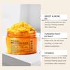 EELHOE Kurkuma Peeling Rozjaśniający Skórę Produkty Rozjaśniające Peeling do Całego Ciała Usuwanie Martwego Naskórka Gładki Peeling Solą Morską